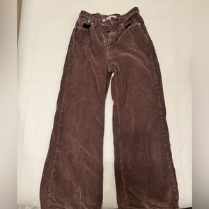 BDG High Wide Corduroy Pants Wide Leg